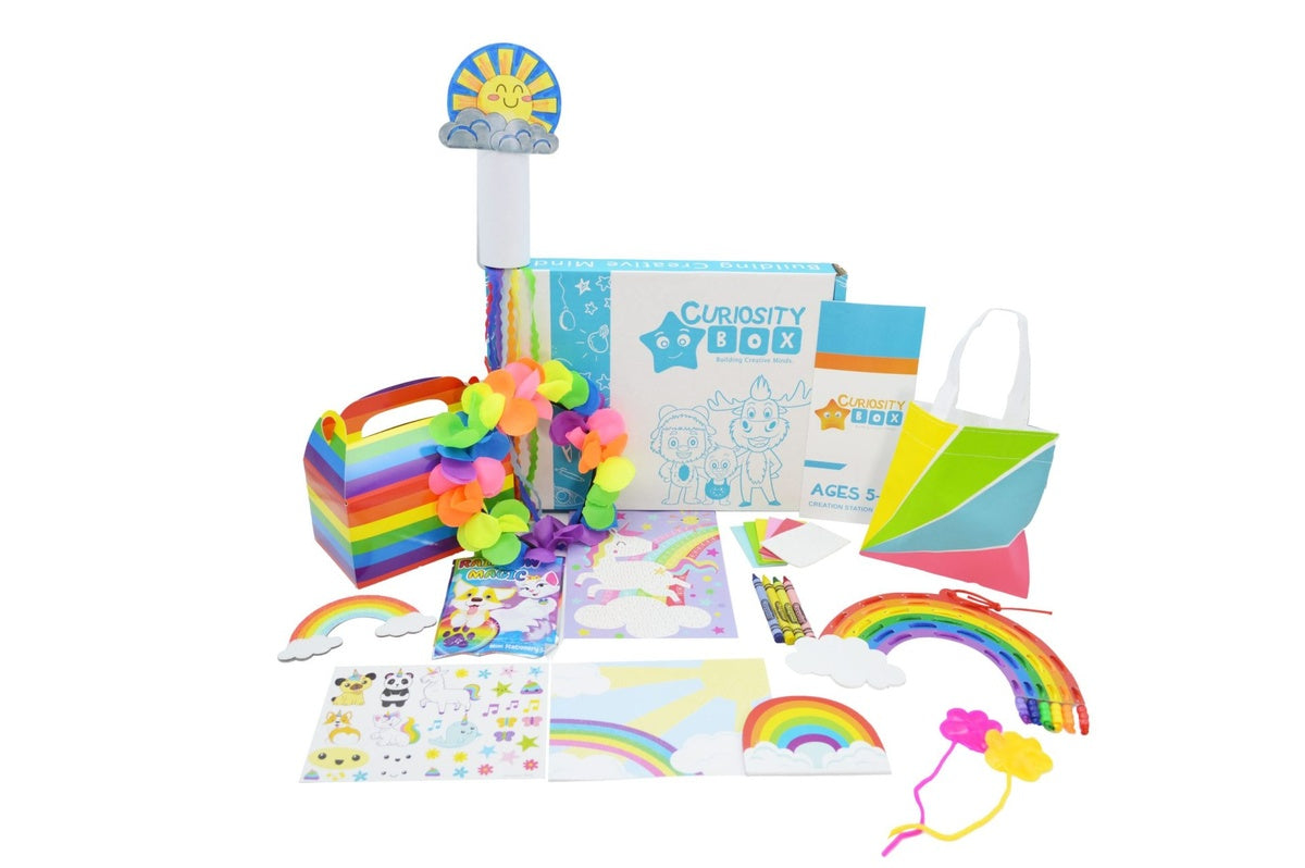 Over the Rainbow Craft & Activity Box for Ages 5-7