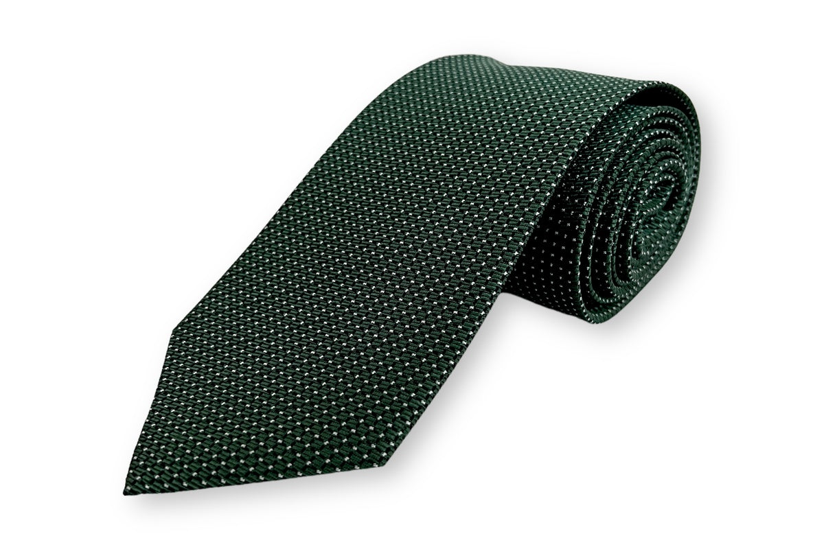 Spruce Green Silk Tie