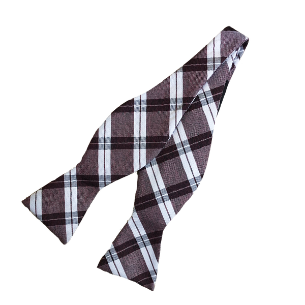 Robert Plaid Bow Tie