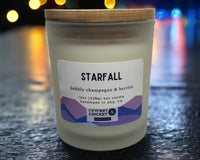 Starfall Soy Candles and Melts - Bubbly Champagne & Berries - ACOTAR Inspired