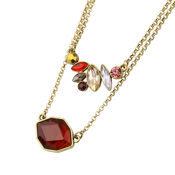 3-in-1 Multi-Layer Multi-Stone Convertible Necklace