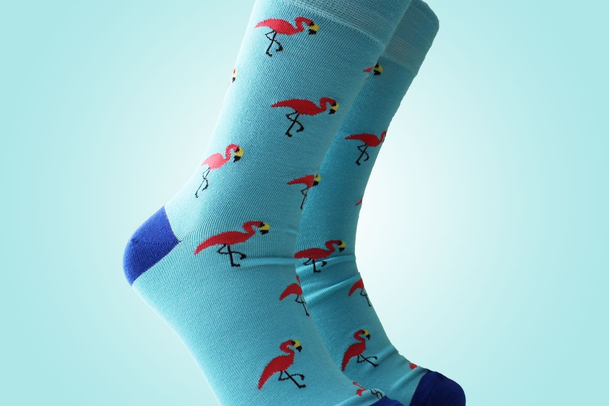 Flamingo Beach Sock - Men's