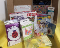 Kids Level 2 - Needlepoint & Punch Needle - Craft Subscription Box (Recommended Age 8+).