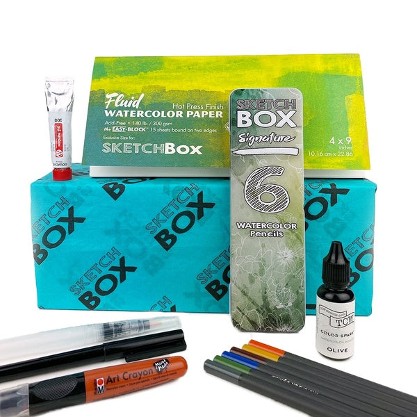 Watercolor Media Basic Box