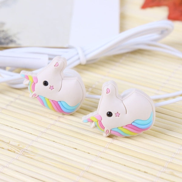 Noise-Cancelling Unicorn Headphones with Microphone