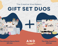 Resin & Clay Gift Set Duo