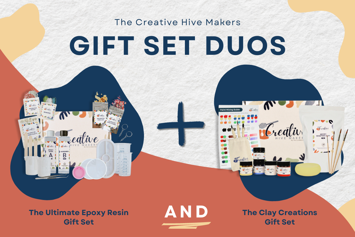 Resin & Clay Gift Set Duo