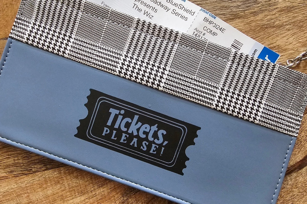 Theatre Ticket Pouch