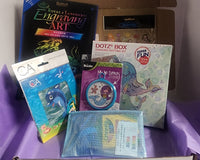 Kids Level 3 - Counted Cross Stitch & Punch Needle - Craft Subscription Box (Recommended Age 10+).