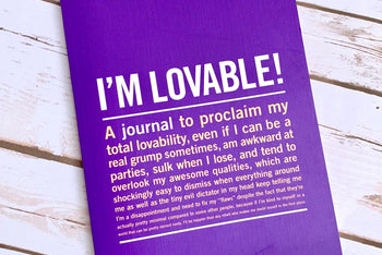 Knock Knock - I'm Lovable Inner Truth Journal (Large)