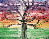 Paint Pouring Tree of Life Art Kit