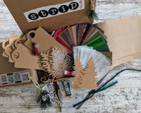 Torn Paper Art Craft Box