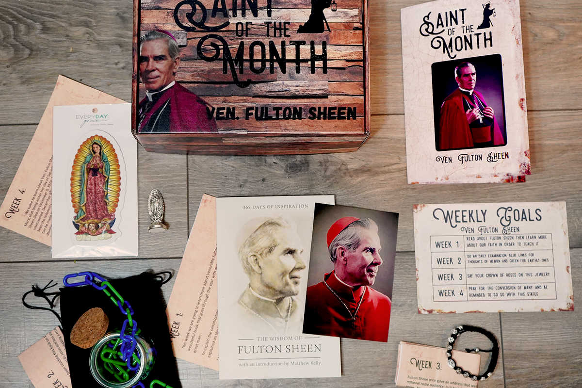 Venerable Fulton Sheen Box