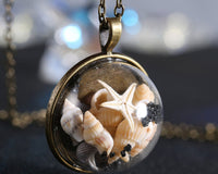 Beach in a Bulb Necklace