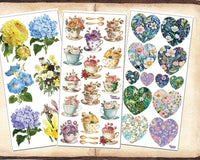 The All Floral Sticker Club by Violette Stickers