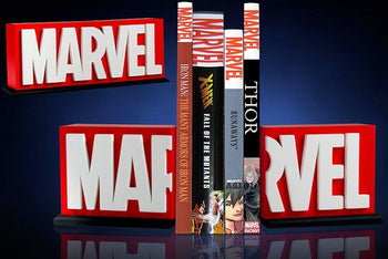 MARVEL Logo Bookends