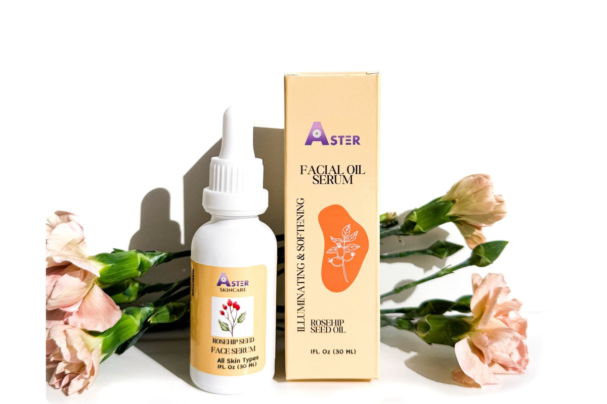 Full Size Rosehip Seed Facial Oil | Brightening, Nourishing, Softening| $35 VALUE in Retail!