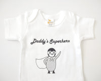 Daddy's superhero onesie