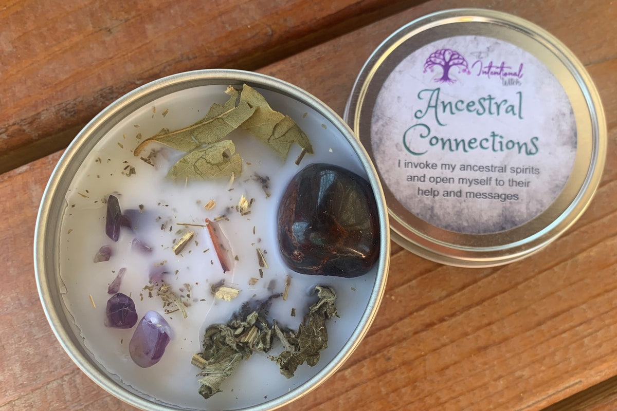 Ancestral Connections Intention Candle