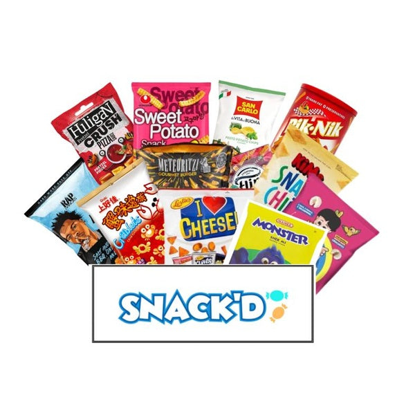 SNACK'D World Savoury Box