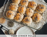 Herb Dinner Rolls: 1-Time Bread Making Kit