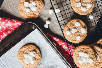 SOLD OUT: Fluffernutter Cookies: 1-Time Baking Kit (contains Peanut Butter)