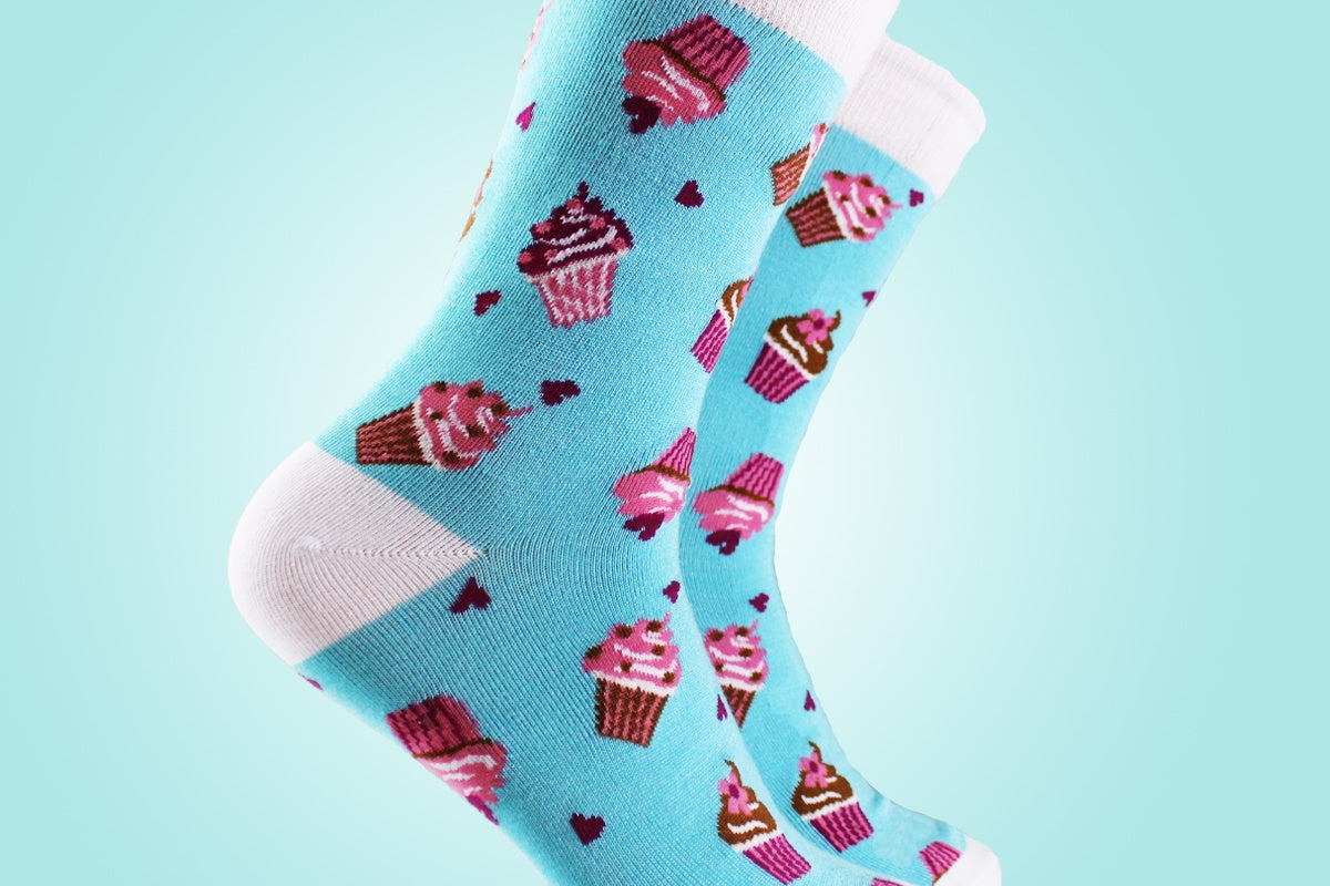 Velvet Cupcakes Sock - Women's