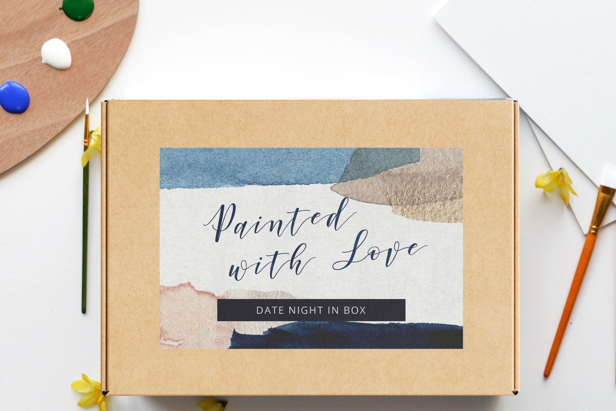 PREMIUM Date Night In Box "Painted With Love"