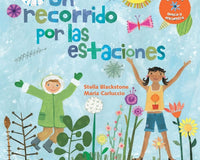 Un recorrido por las estaciones - Spanish paperback book from Barefoot Books - Author Stella Blackstone Illustrator Maria Carluccio