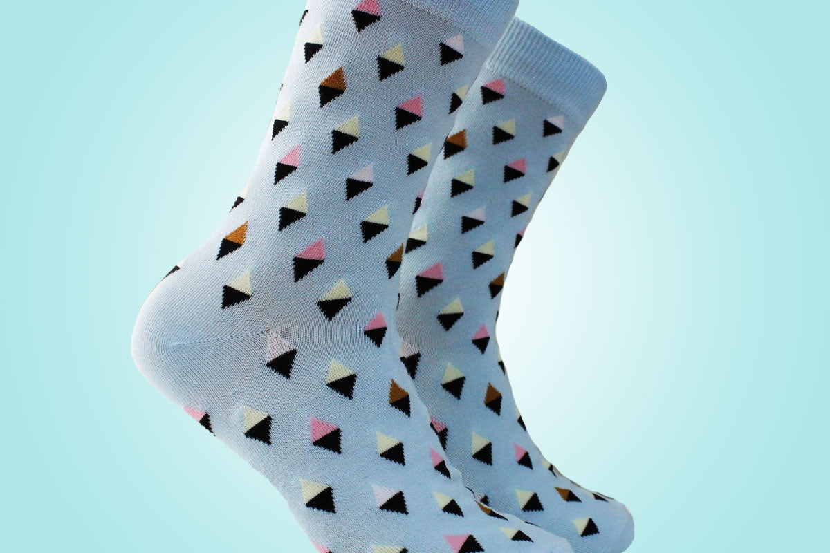 Pastel Accents Sock - Women's