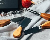 Ironwood Gourmet Cheese Knives || Acacia Wood