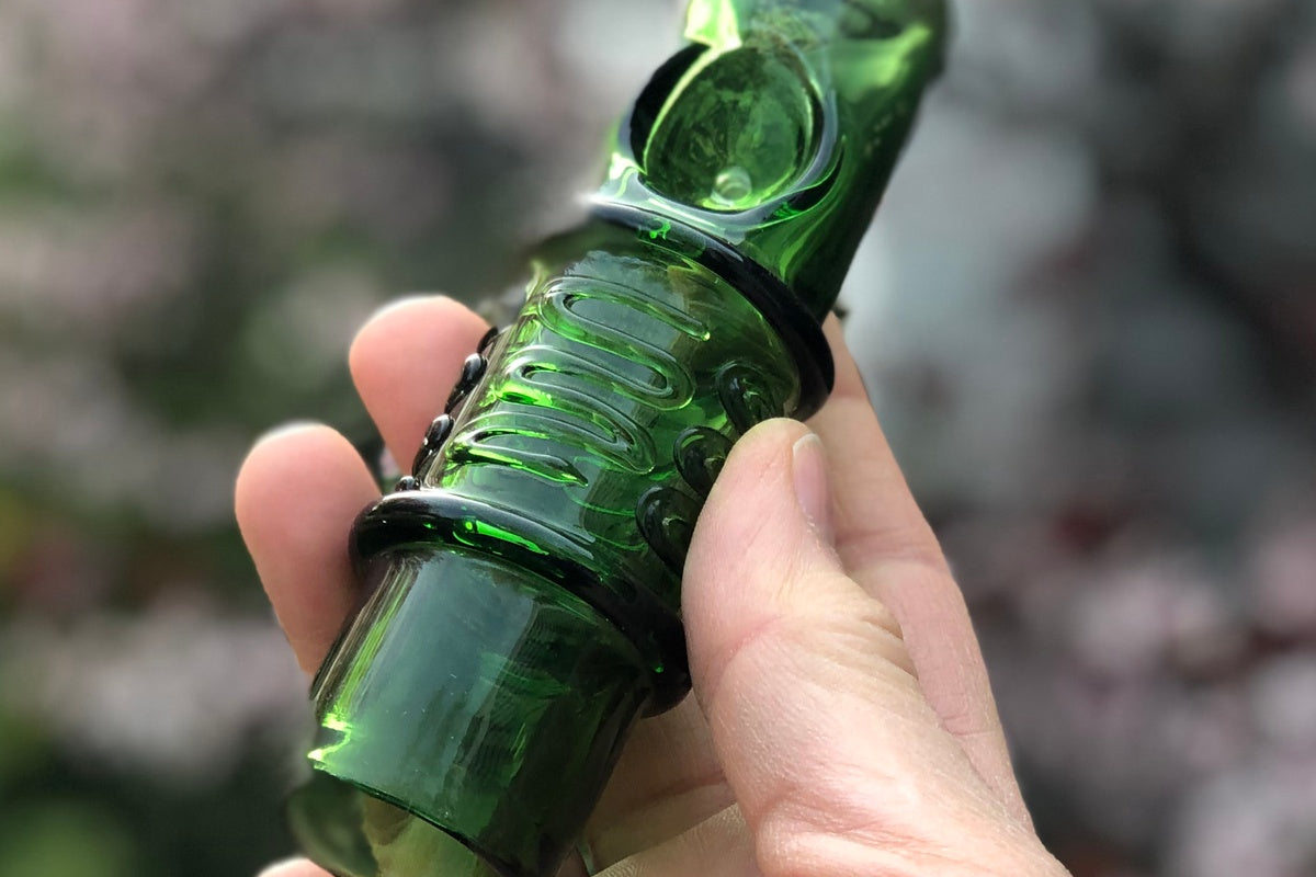 Green Glass Steamroller