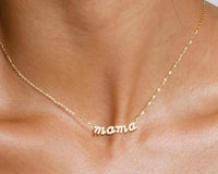 Sparkling 14k Gold ‘Momma’ Necklace - A Gift That Shows Mom You Care