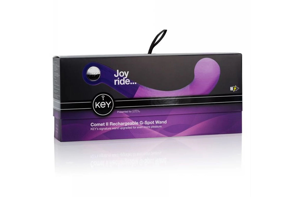 Key By Jopen - Comet 2 - Rechargeable G-Spot Wand - Lavender