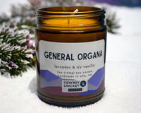 General Organa Soy Candles and Melts - Lavender & Icy Vanilla - Space Adventure Inspired