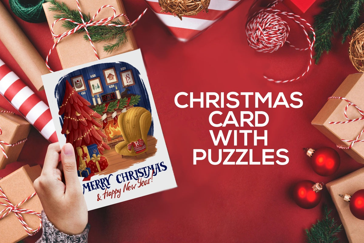 Christmas Puzzle Card