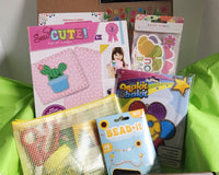 Kids Level 2 - Needlepoint & Punch Needle - Craft Subscription Box (Recommended Age 8+).