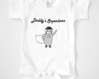 Daddy's superhero onesie