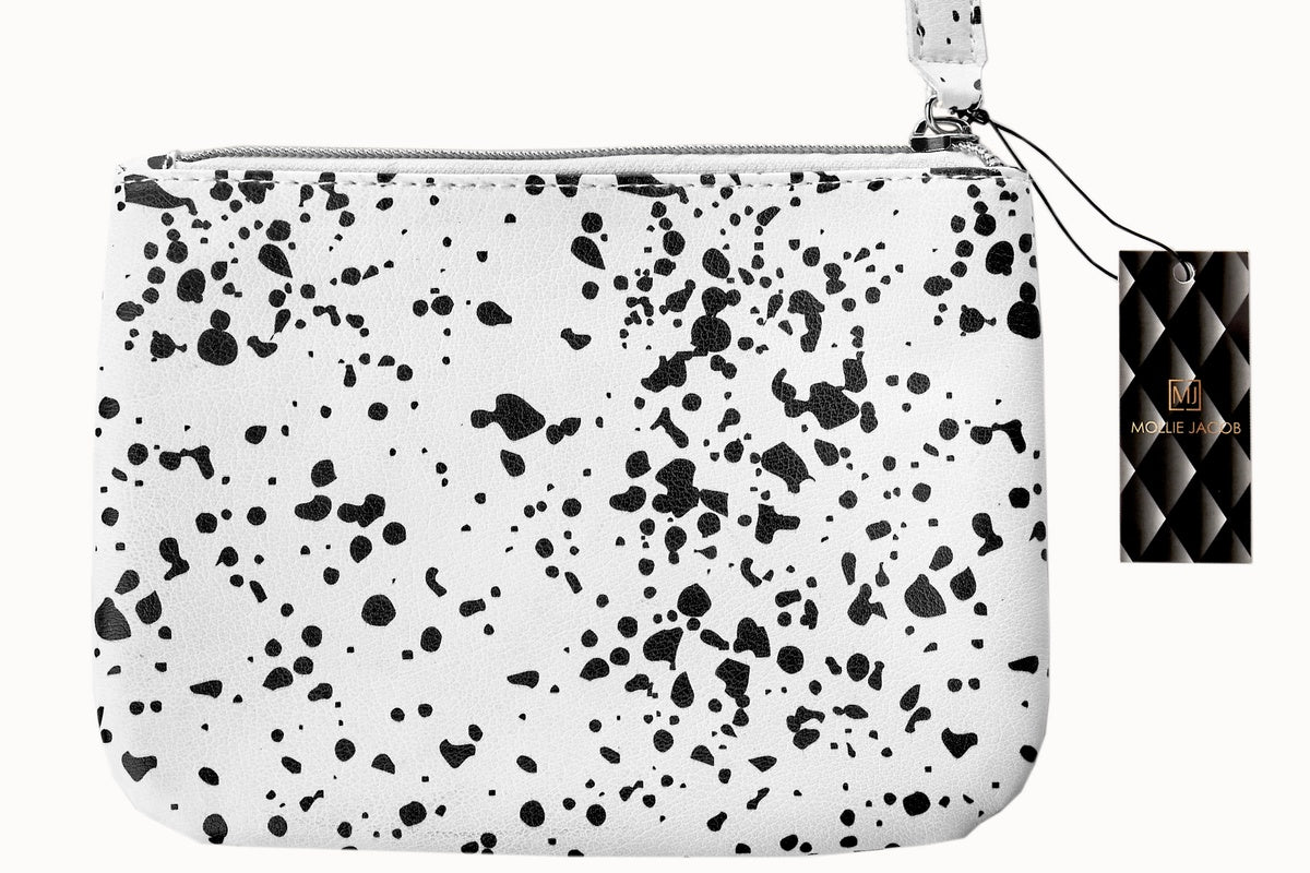 Mollie Jacob Abstract Monochrome Pouch