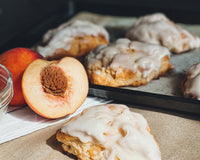 SOLD OUT: Peaches & Cream Scones: 1-Time Baking Kit