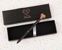 “All Is Well” Diamond Heart Pen