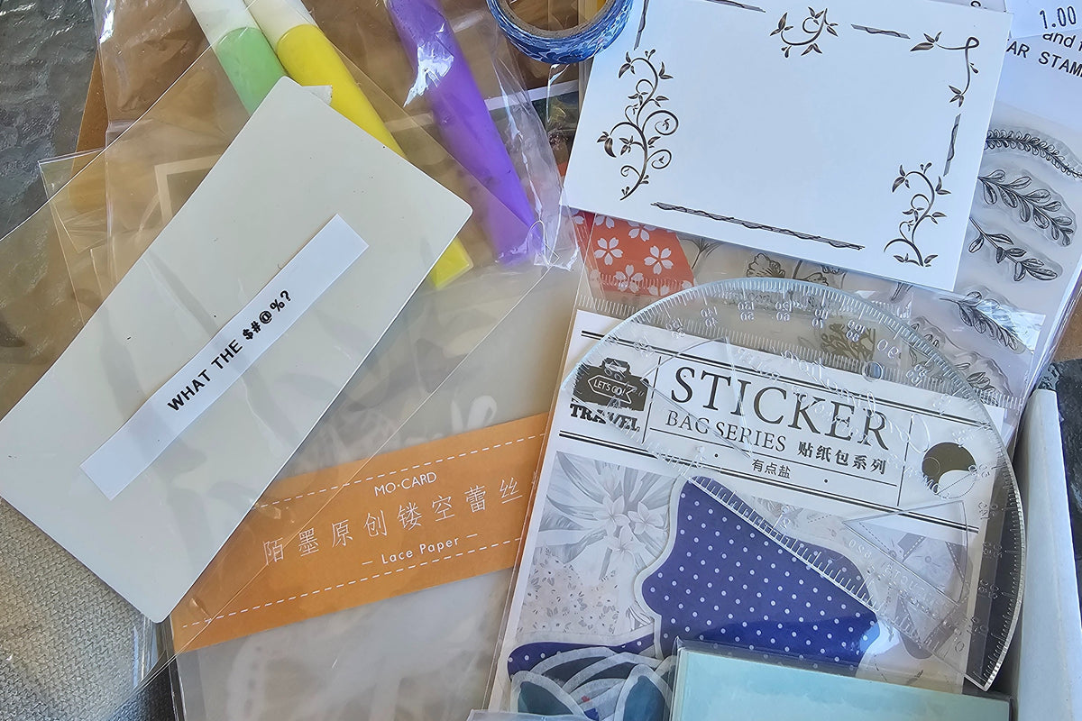 Junk Journal Subscription Sample Box