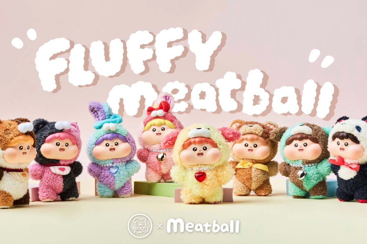 Fluffy Meatball - Cotton Candy Series