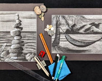 Charcoal Expressions Drawing Art Box