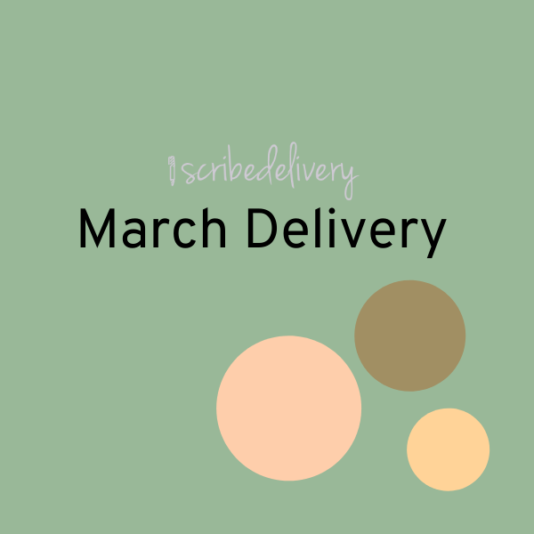 March 2022 SCRIBEdelivery