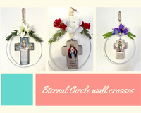 Eternal Circle Wall Crosses