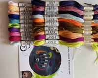 Cosmo Floss Subscription with Glitter Black Bobbins