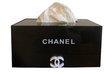 Chanel Tissue Box Holder with Drawer