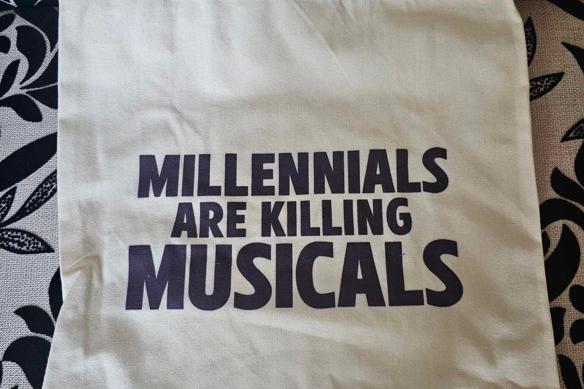 Tote Bag - Millennials Are Killing Musicals