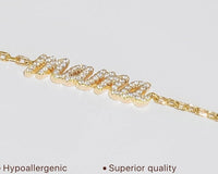 Sparkling 14k Gold ‘Momma’ Necklace - A Gift That Shows Mom You Care